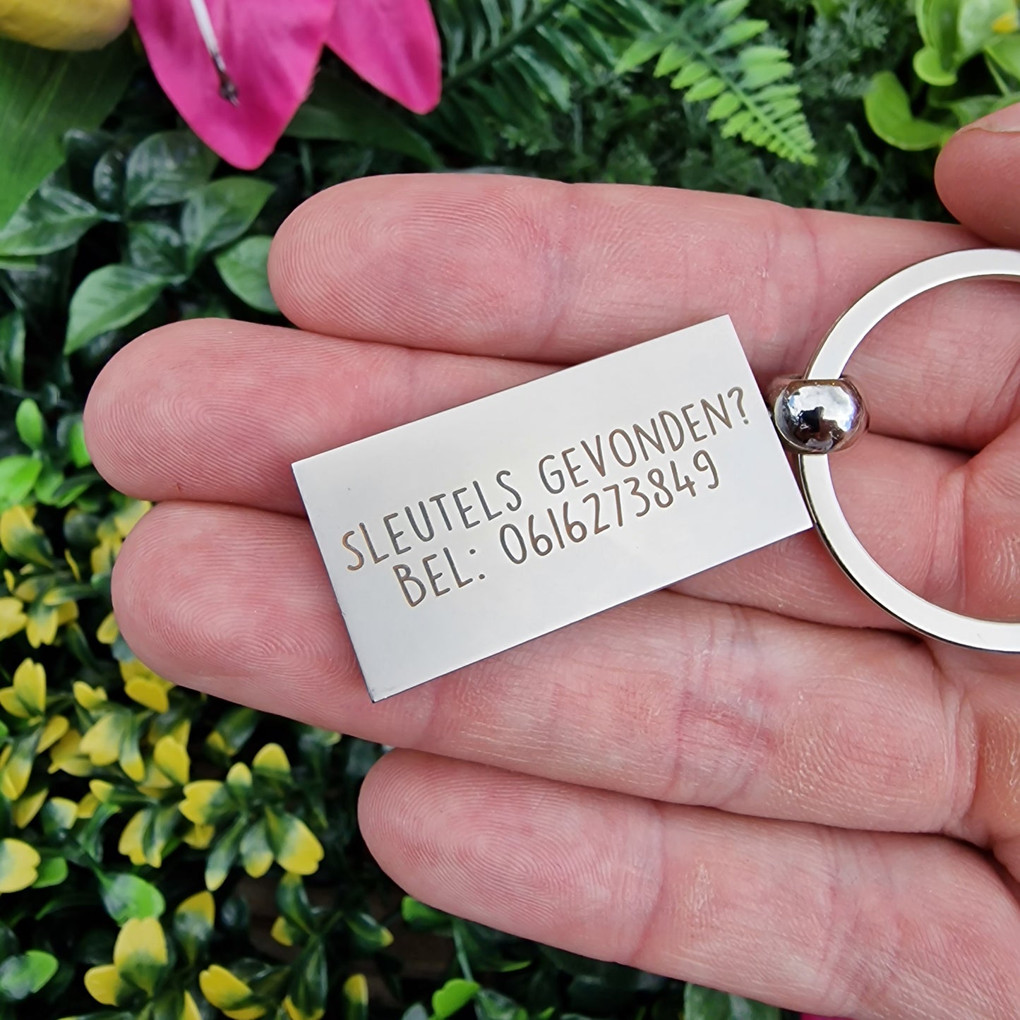 Sleutels gevonden? - sleutelhanger