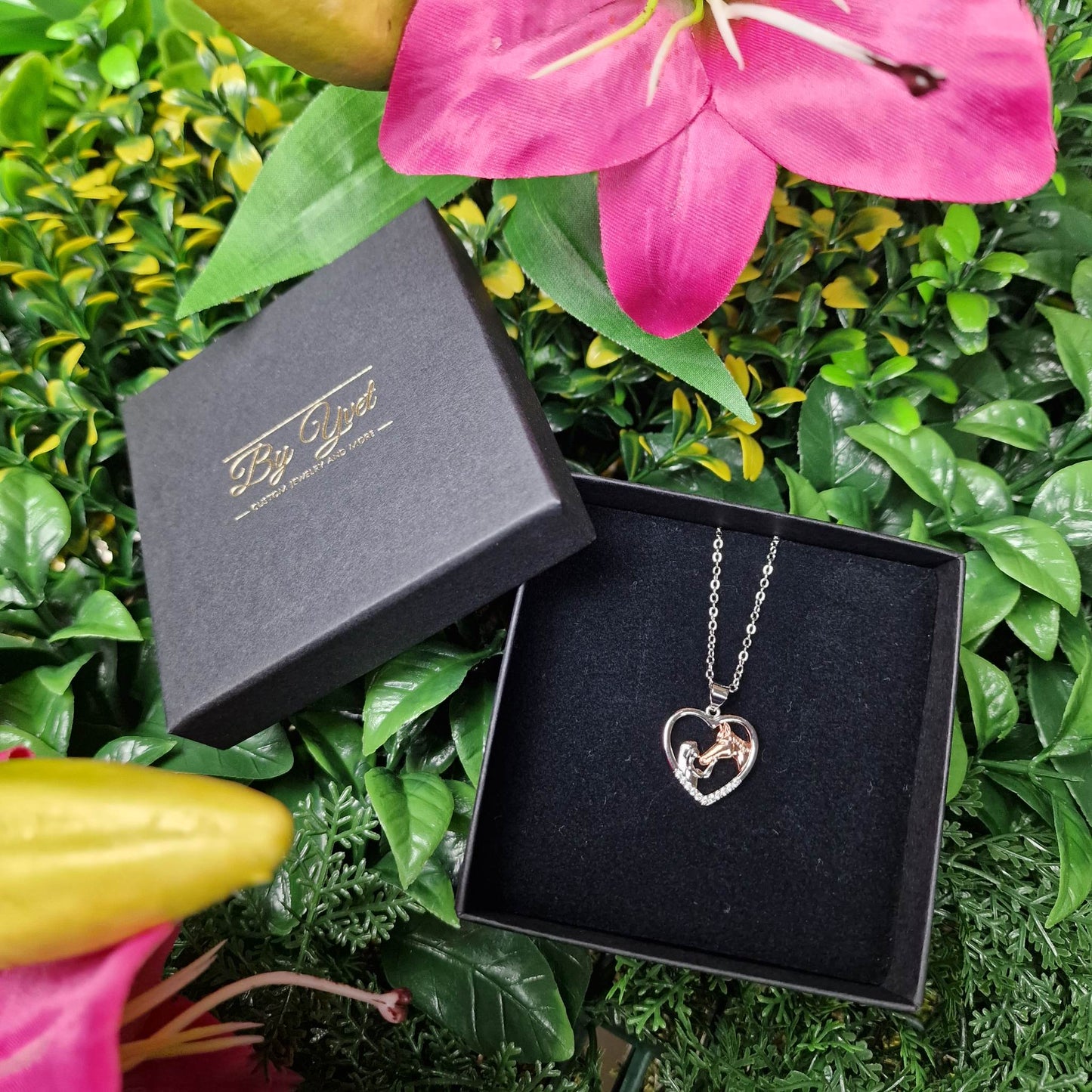 "I love you forever" | Ketting | Meisje & Paard