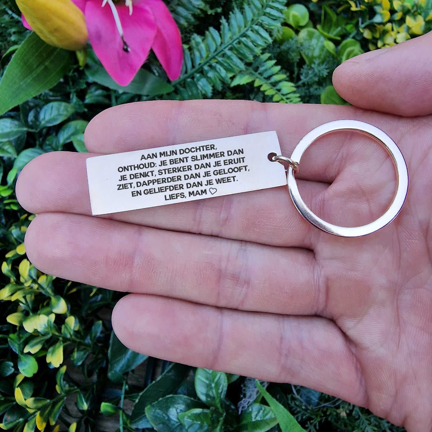Geliefder dan je weet. - sleutelhanger